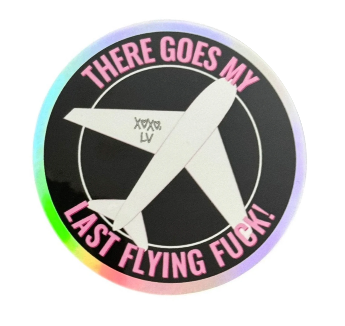 LAST FLYING F#&K STICKER